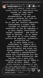 Wanda Nara mostró todas las pruebas contra su exempleada: 
