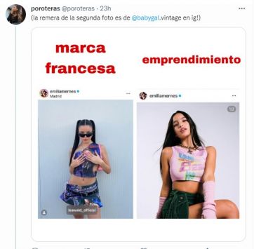 Un grupo de emprendedores estalló contra Emilia Mernes: 