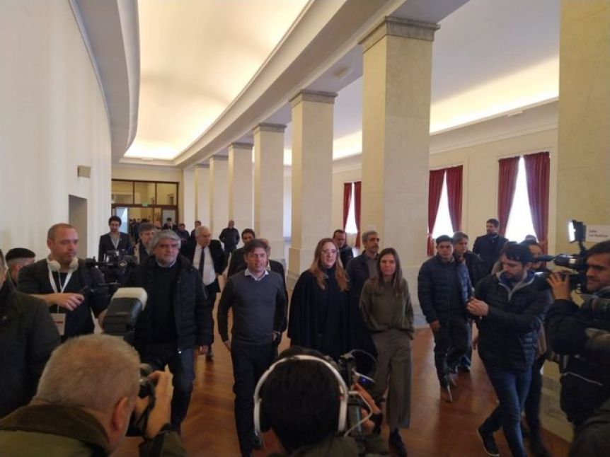 El detrás de escena de la visita de Kicillof