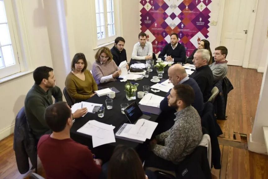 Sin Lilita, la Mesa Nacional de la Coalición Cívica se dio cita en Vicente López