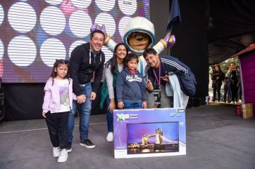 Miles de personas festejaron el Día de la Niñez en Malvinas Argentinas