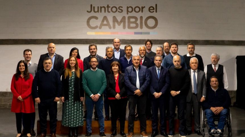 Cumbre y comunicado de JxC para mostrar unidad y en