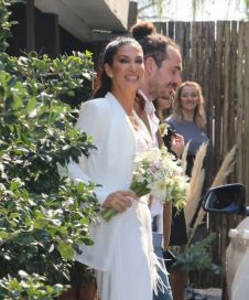 Silvina Escudero se casó con Federico: las primeras imágenes