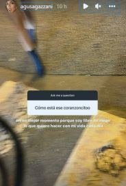 Agustina Agazzani sin filtro tras ser vinculada con Sebastián Yatra