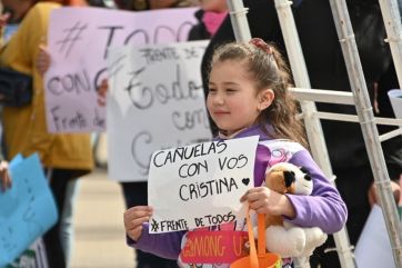 El respaldo a CFK se hizo sentir en Cañuelas