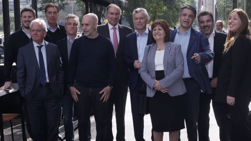 Con chispazos entre Bullrich y Rodríguez Larreta, terminó el almuerzo del PRO
