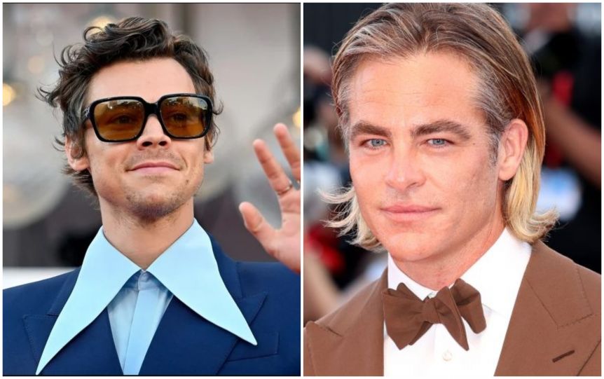 Afirman que Harry Styles escupió a Chris Pine en el Festival de Venecia: qué fue lo que pasó
