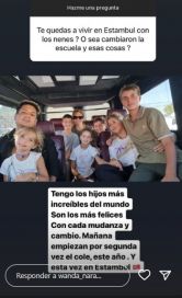Cómo es la nueva vida de Wanda Nara y su familia en Estambul