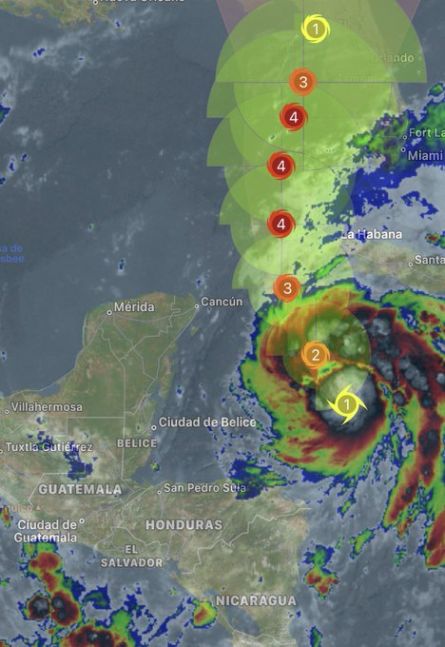 El huracán Ian avanza con fuerza y amenaza a Cuba y Florida