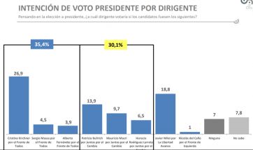 Encuesta: qué niveles de imagen tienen Axel y Alberto y qué fórmulas serían las más votadas
