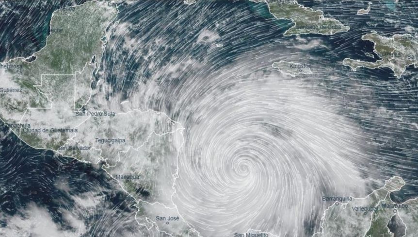 Aumentan las alertas por la llegada del huracán Julia a Guatemala