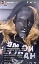 Guillermina Valdés fue desenmascarada: “Volví a jugar a mis 45”