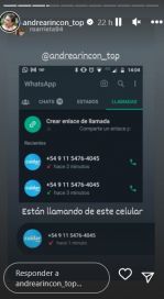 El desesperado pedido de Andrea Rincón tras ser hackeada