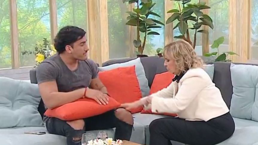 El mal momento de Tomás Holder en el programa de Georgina Barbarossa: