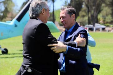Acompañado de Alberto Fernández, Fernando Gray inauguró 114 viviendas