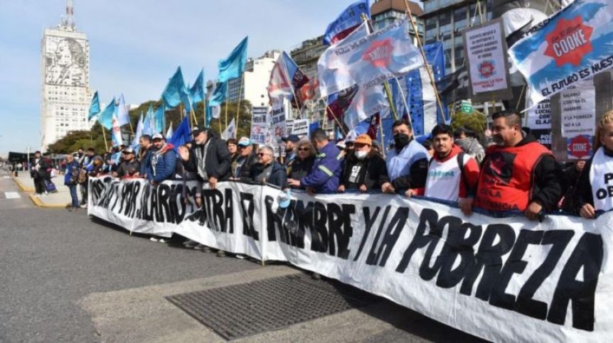 Unidad Piquetera le declara la guerra a Tolosa Paz con un acampe por tiempo indeterminado