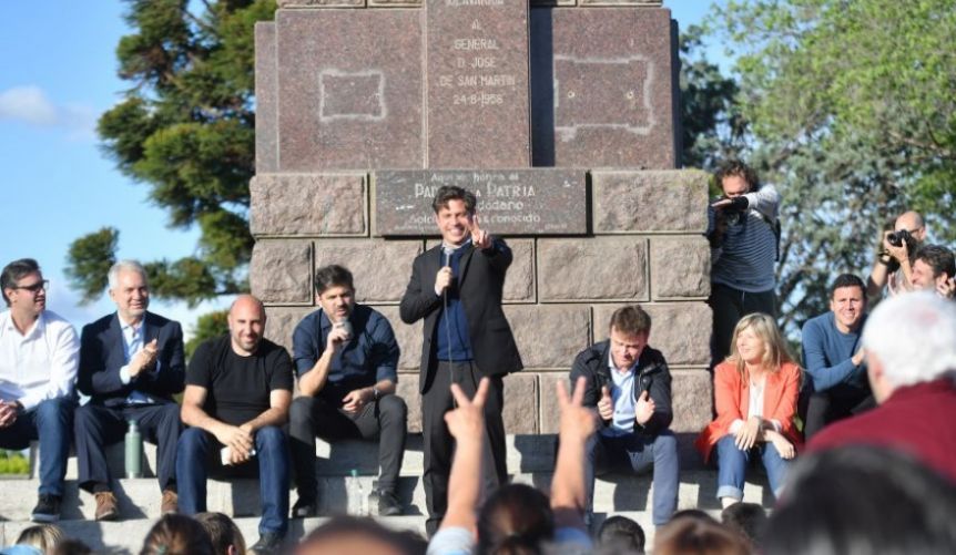 Kicillof prepara el set matero para desembarcar en la Cuarta sección