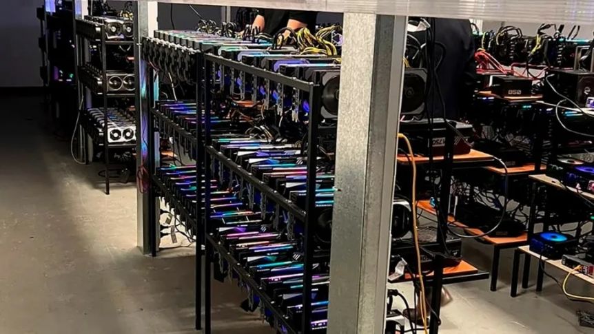 Edelap desmanteló una conexión clandestina donde funcionaría una granja de criptomonedas