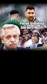 Pierde Argentina  - Ah pero Macri...