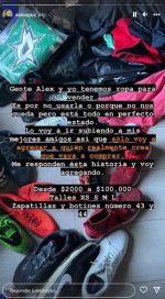 Melody Luz y Alex Caniggia venden ropa usada: los insólitos precios que pusieron