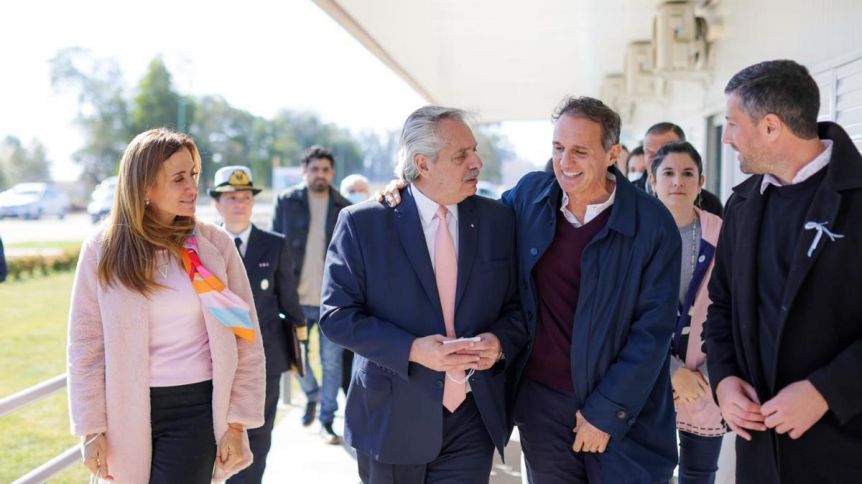 Tras recibir a caciques del Conurbano, Alberto vuelve al ruedo en tierras bonaerenses