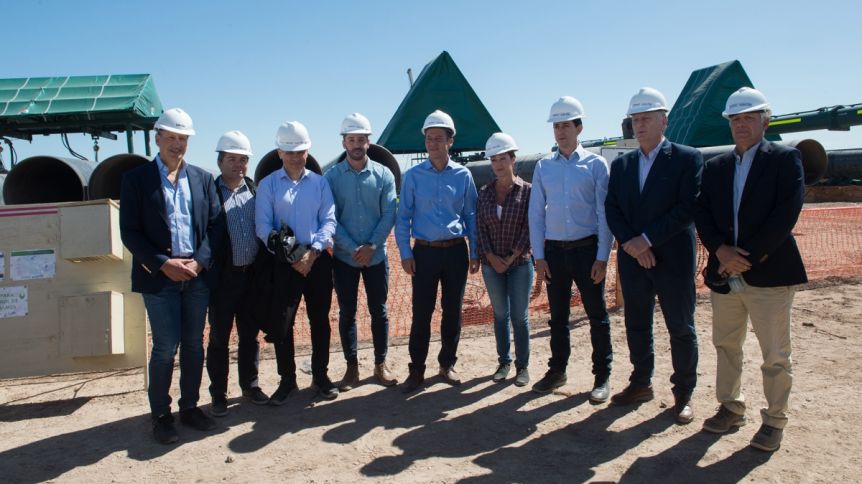 Funcionarios y Gobernadores recorrieron el Gasoducto Néstor Kirchner: cuál es el estado de la obra
