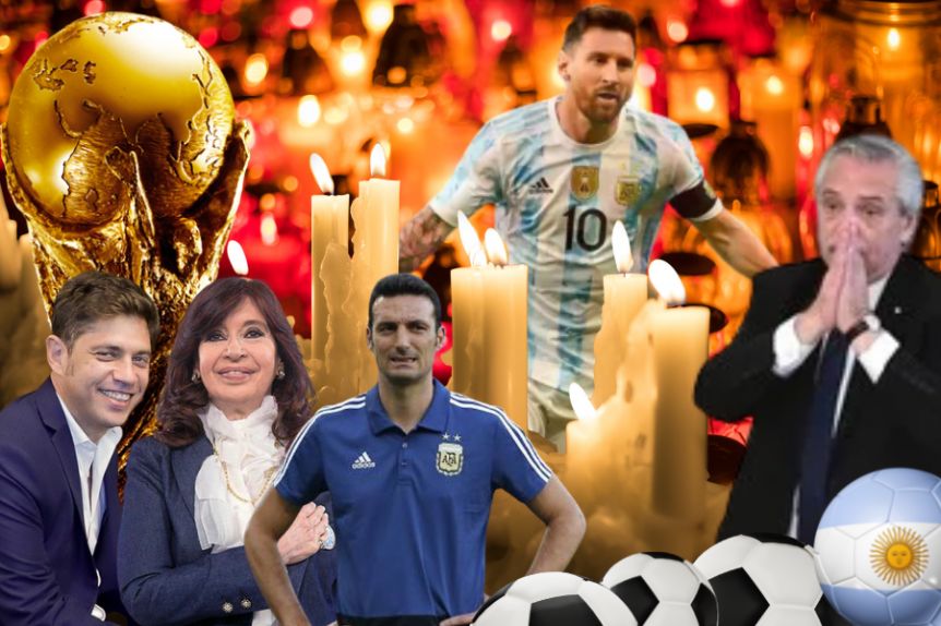 La política le prende velas a la Scaloneta y ruega por una victoria ante Croacia