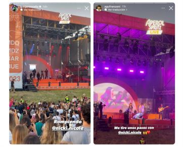 Nicki Nicole brilló en el escenario de Helena Beach