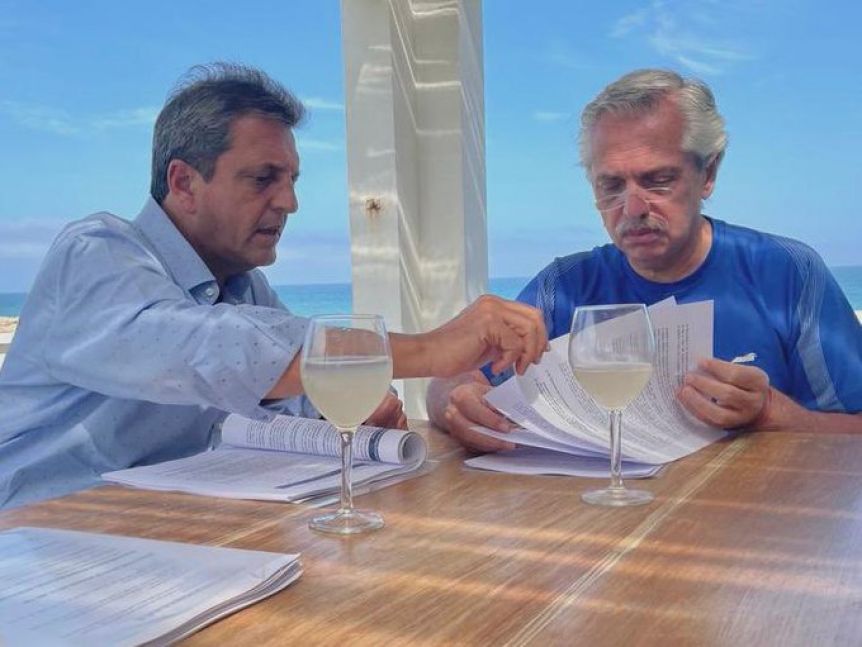 Alberto se reunió con Massa para analizar el acuerdo de integración económica con Brasil
