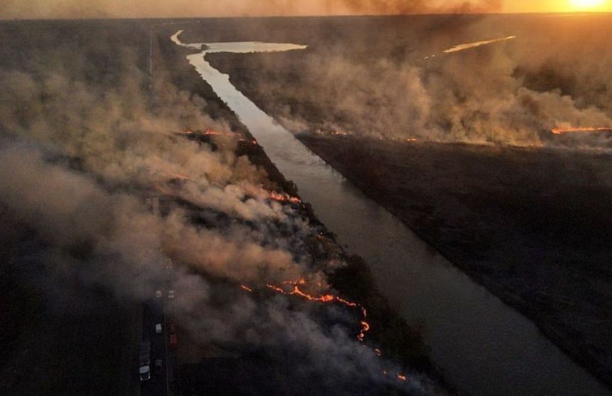 Intendentes de la Segunda, preocupados por los incendios en el Delta: “Nos está afectando” - La Tecla