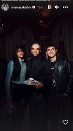 Oriana Sabatini y Paulo Dybala fueron a una fiesta en Roma y causaron furor con sus looks