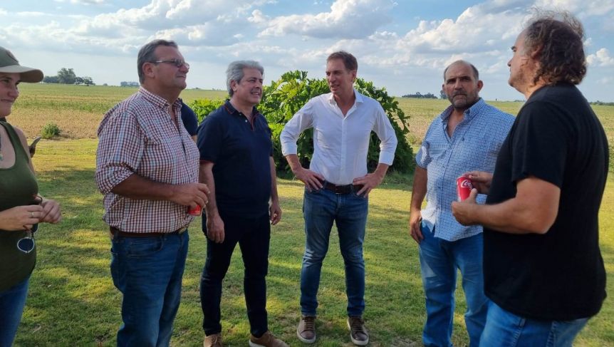 Intendente de la Segunda le tendió la mano a los productores y apuntó a Provincia