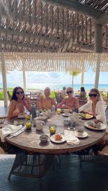 Las vacaciones de Zaira Nara en Playa del Carmen