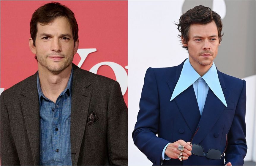 Ashton Kutcher recordó el momento más vergonzoso con Harry Styles: