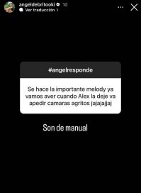 Melody Luz defenestró a Ángel de Brito: 