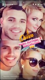 Mauro Icardi compartió una foto con Paris Hilton y sorprendió a todos