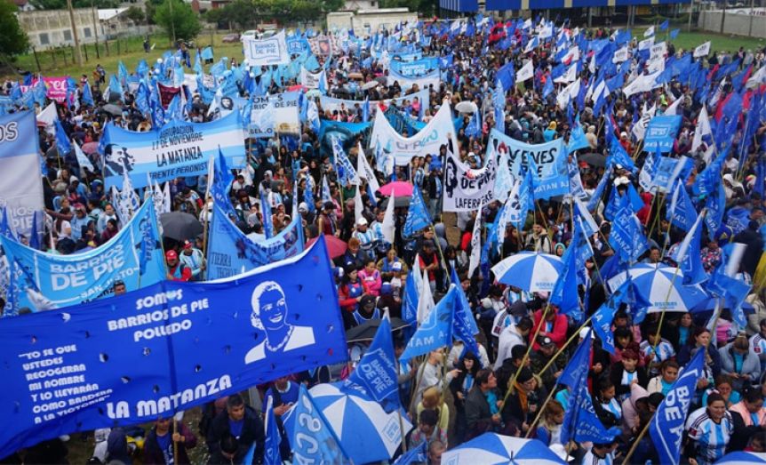 Los movimientos sociales presentan su partido político y buscan dar pelea dentro del oficialismo