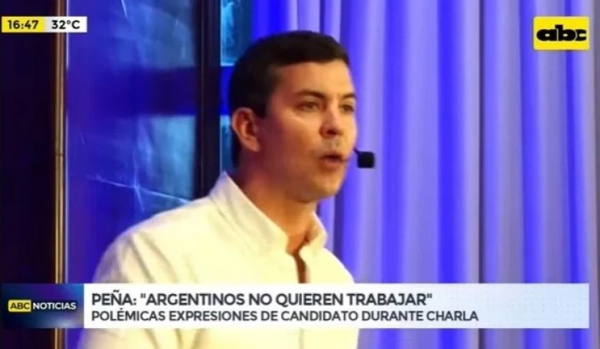 La polémica frase sobre Argentina de un candidato a presidente de Paraguay