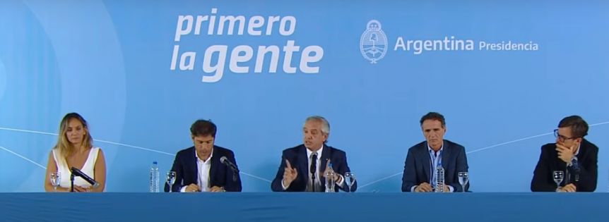 En medio de la interna oficialista, Alberto Fernández y Axel Kicillof compartieron escenario