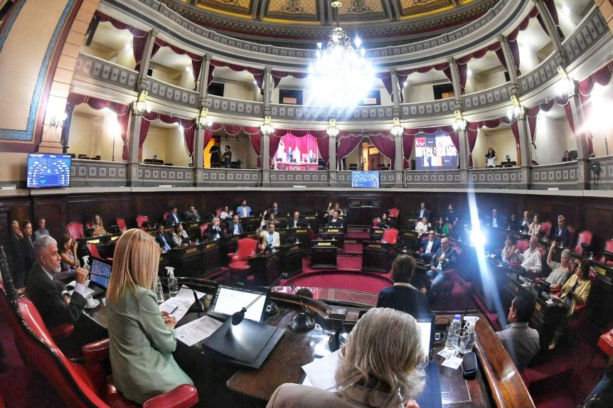 Mismos apellidos, mismos horarios: el Senado ratificó autoridades y días de sesión