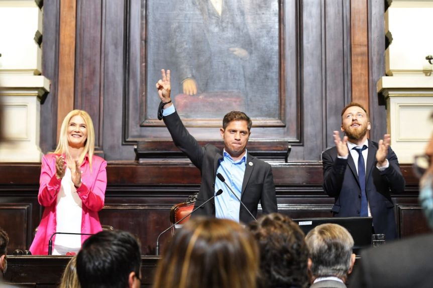 Con la reelección entre ceja y ceja, Axel Kicillof abre el período de sesiones legislativas