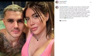 La foto ultra hot de Wanda Nara que publicó Icardi y luego eliminó
