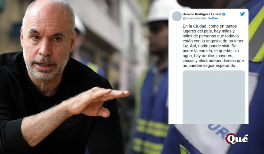 Duro contra el gobierno nacional, Rodríguez Larreta apuntó contra Edesur