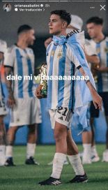 El mensaje de Oriana Sabatini a Dybala y el motivo de su ausencia en la Fiesta de los Campeones