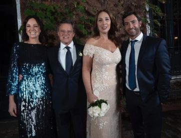 La exgobernadora tuvo su festejo de casamiento: qué políticos estuvieron invitados