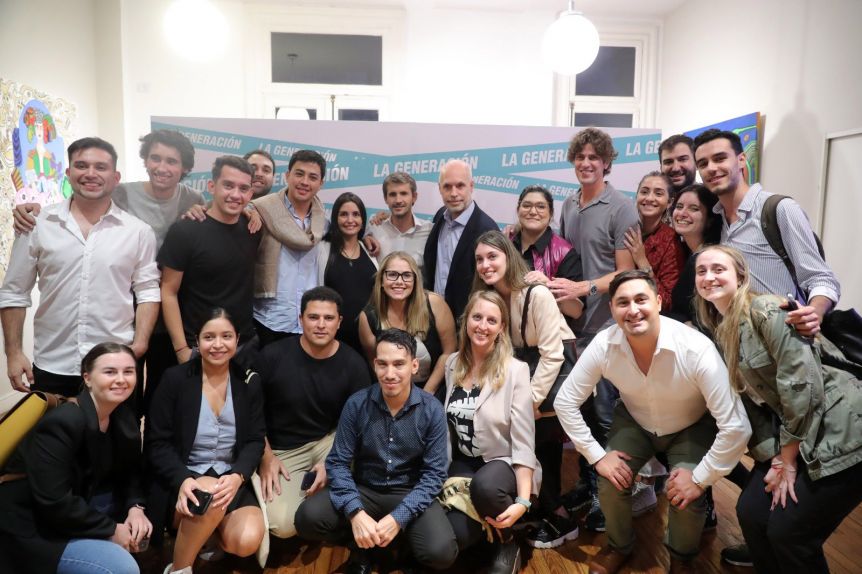 Con bonaerenses presentes, Larreta se mostró con Losteau y calentó la interna en la Ciudad