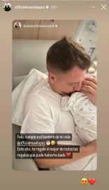 En el día del cumpleaños de Maxi López, Elle y Daniela Christiansson obtuvieron el alta