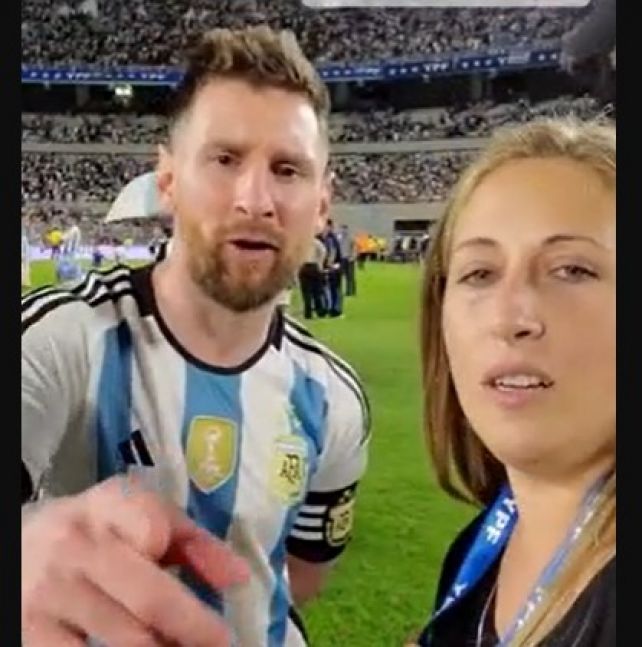 El ídolo rosarino siempre bien predispuesto