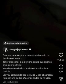 La China Suárez y Rusherking confirmaron su separación, aunque hay dudas al respecto