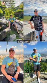 Daniela Celis y Thiago Medina visitaron a Marcos Ginocchio en Salta: los detalles